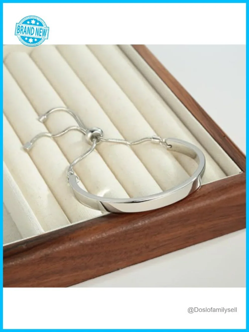 Adjustable Slider Bangle Bracelet 14K Gold Hypoallergenic Stackable Bracelet